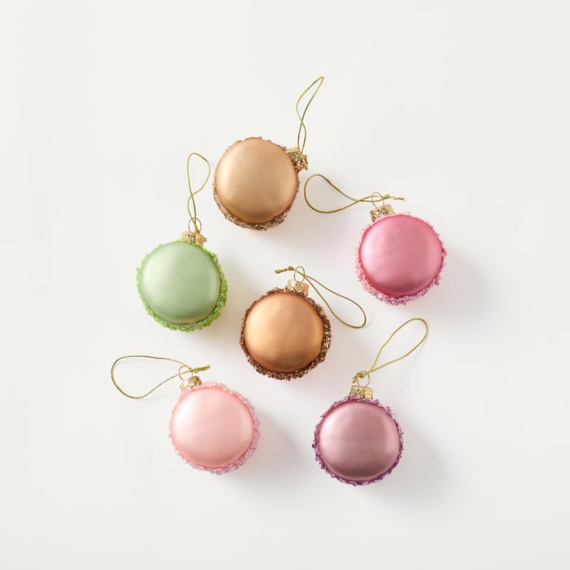 Festive Fun Multi Macaron Ornaments Pack of 6