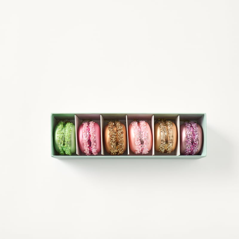 Festive Fun Multi Macaron Ornaments Pack of 6