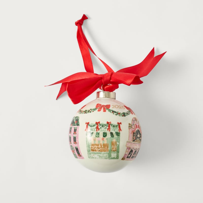 Christmas Village Multi Heirloom Ceramic Bauble