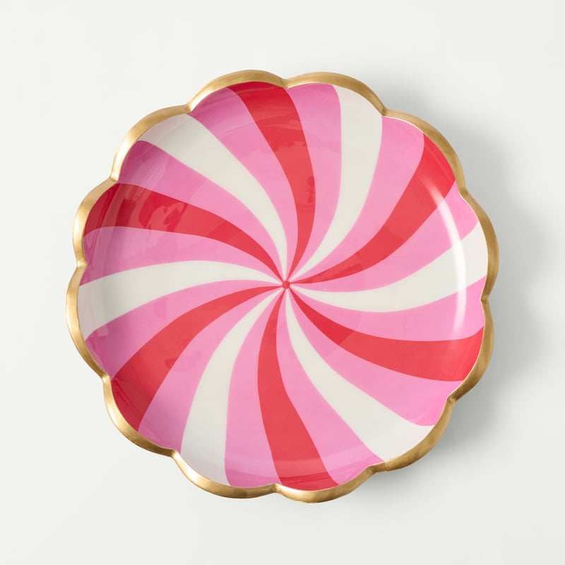 Lolly Scallop Pink Mango Wood Platter