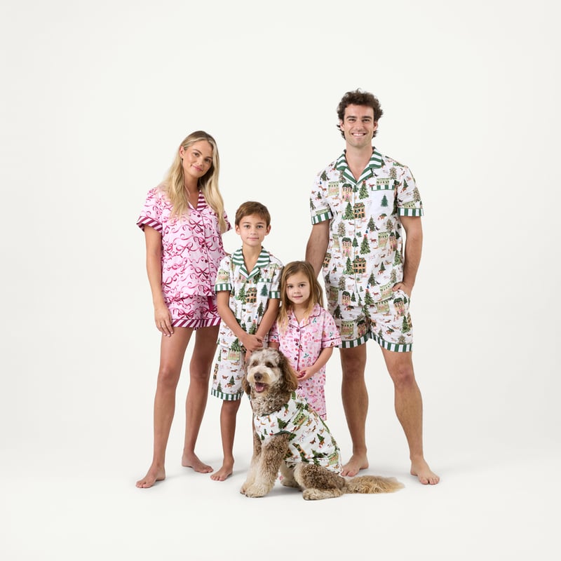 Kids Christmas Village Pyjama Set