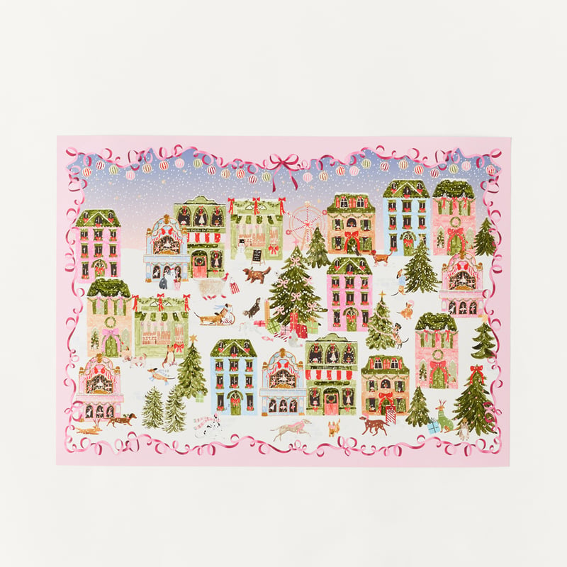 Christmas Village Multi Puzzle