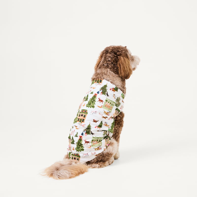 Pet Christmas Village Green Pyjamas