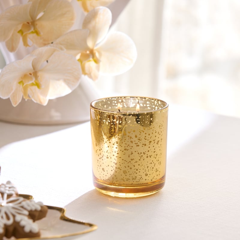 Luxe Christmas Punch Gold Candle 290g