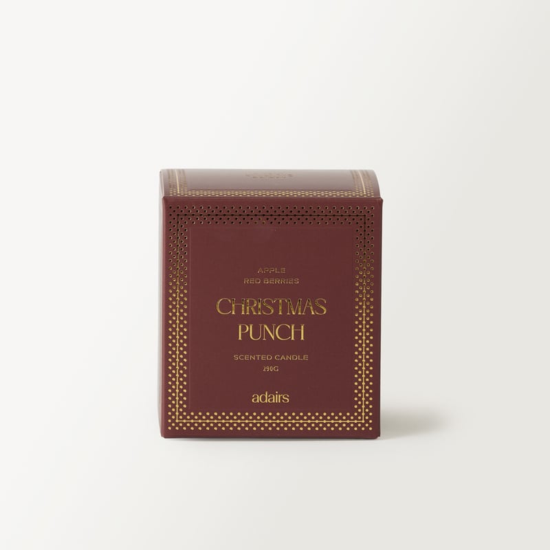 Luxe Christmas Punch Gold Candle 290g