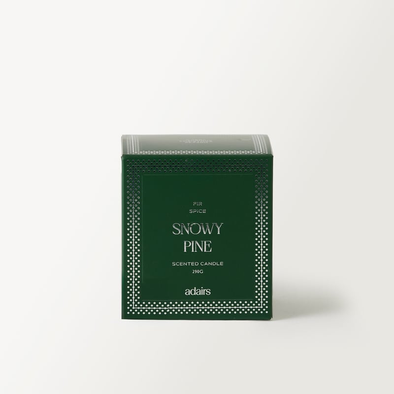 Luxe Snowy Pine Silver Candle 290g