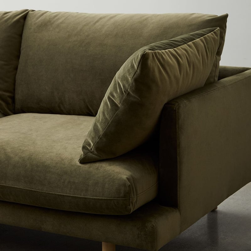 Morrison Olive 3 Seater Sofa
