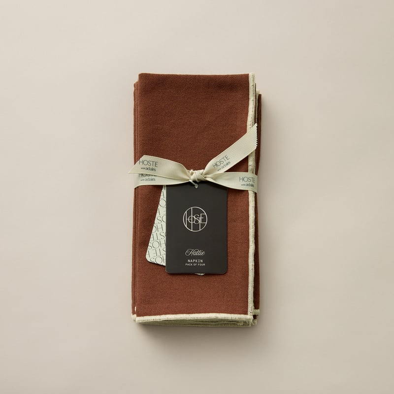 Hattie Cinnamon Napkins Pack of 4
