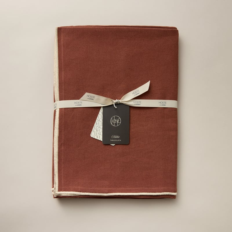Hattie Cinnamon Tablecloth