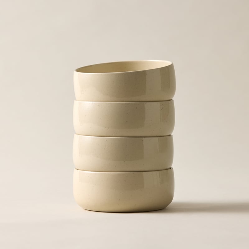 Marion Natural Cereal Bowls Pack of 4