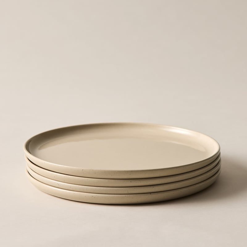 Marion Natural Dinner Plates Pack of 4