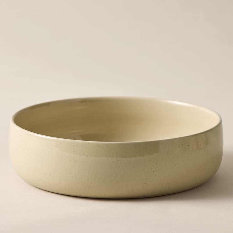 Marion Natural Serving Bowl