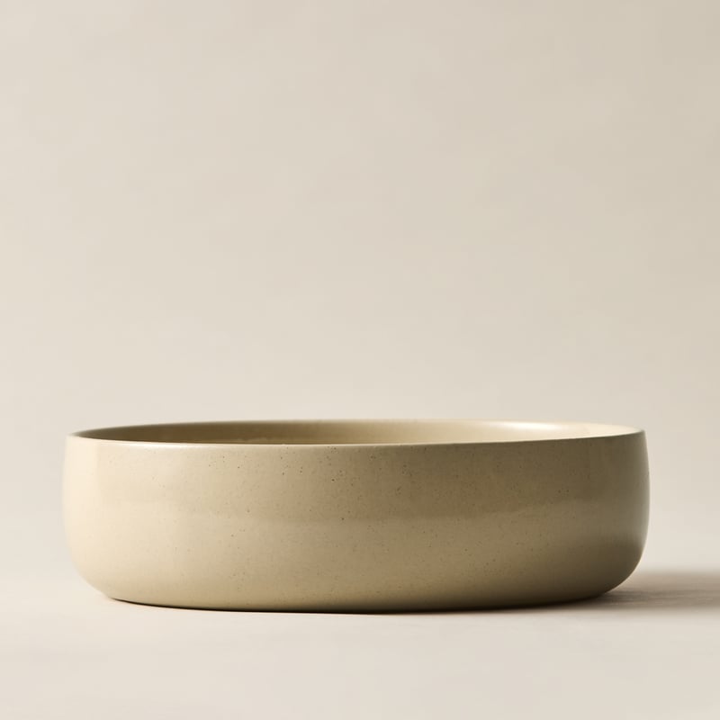 Marion Natural Serving Bowl