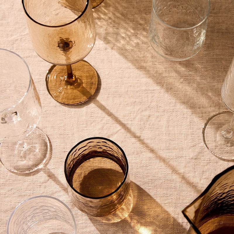 Allegra Amber Tumbler Pack of 4