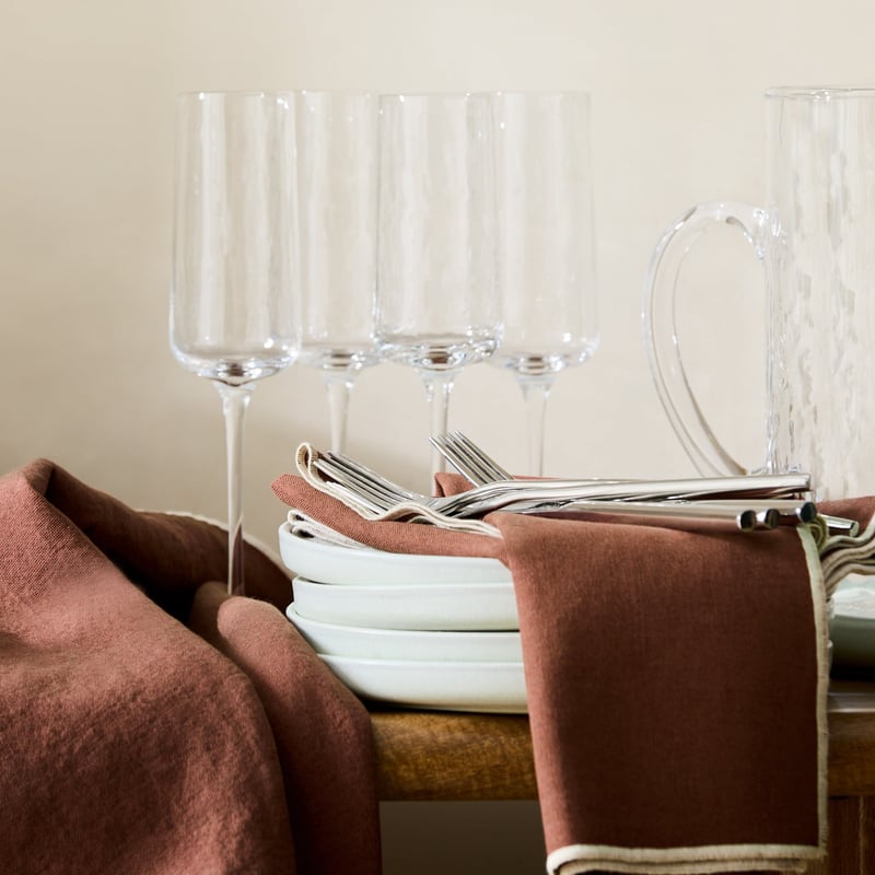 Allegra Clear Flute Pack of 4