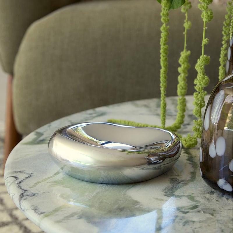 Argento Silver Pebble Dish
