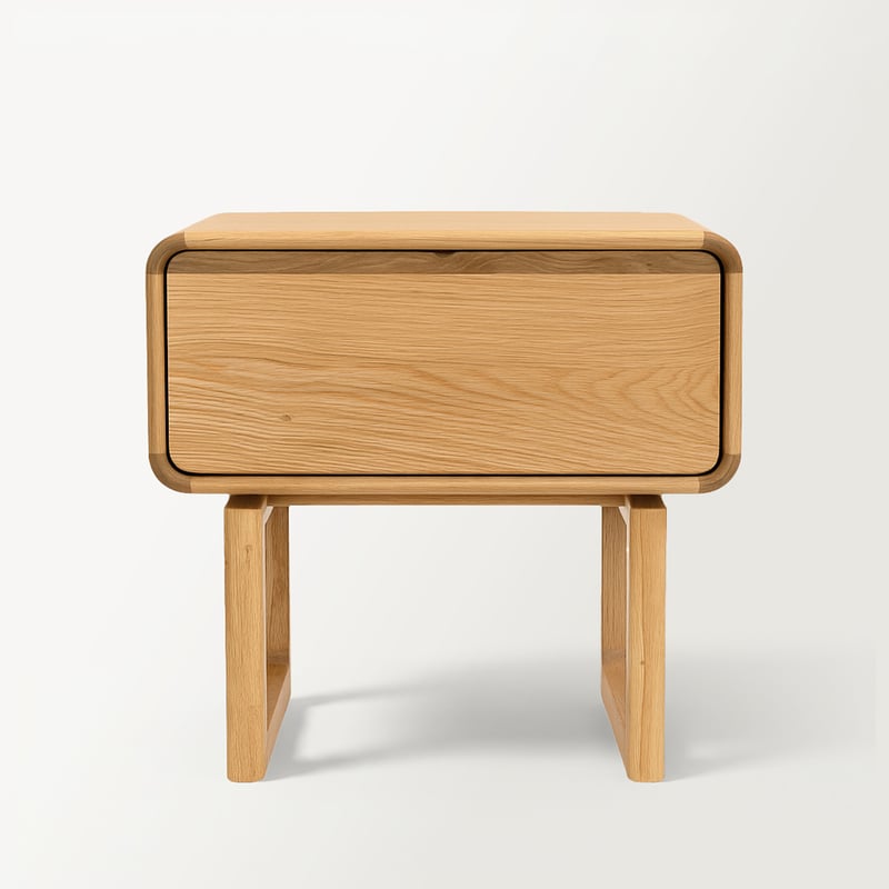 Nord Oak Bedside Table