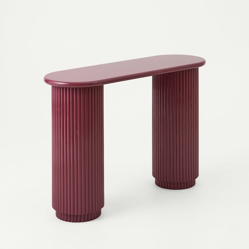 Harper High Gloss Plum Console