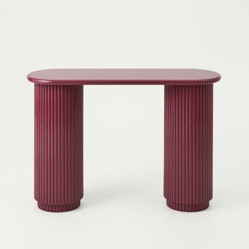 Harper High Gloss Plum Console