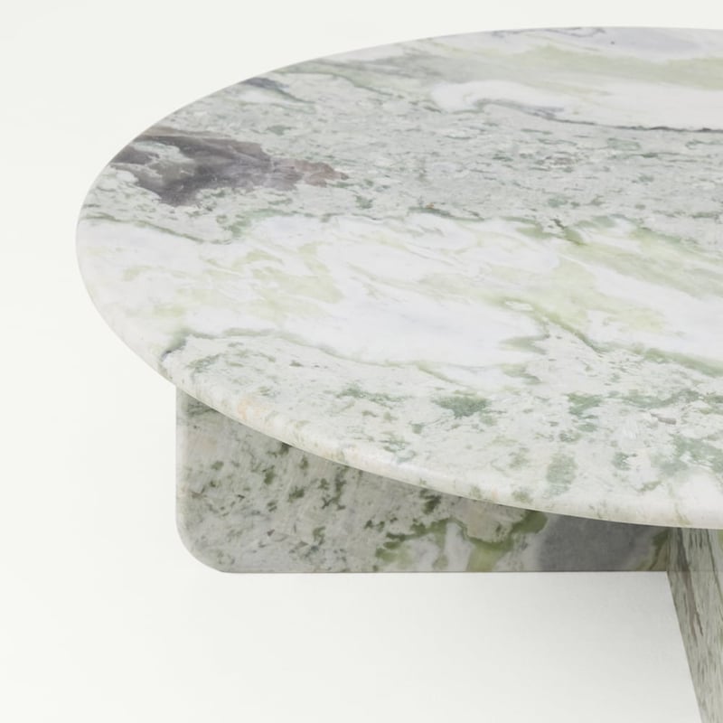 Athena Green Onyx Marble Coffee Table
