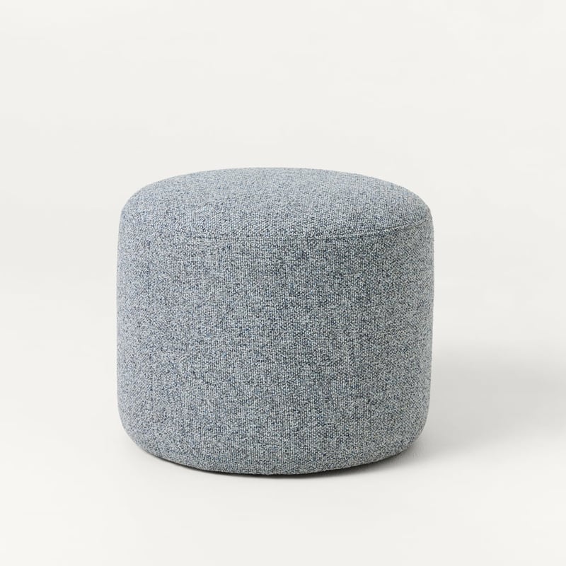 Serenity Blue Ottoman