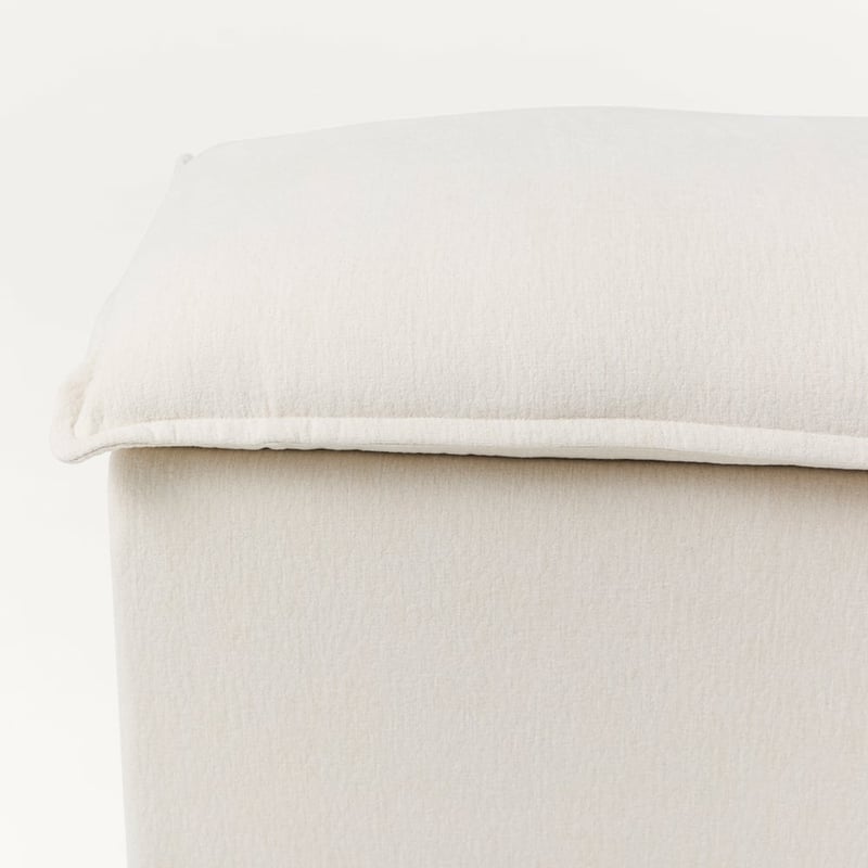 Pia Natural Linen Pillow Blanket Box 
