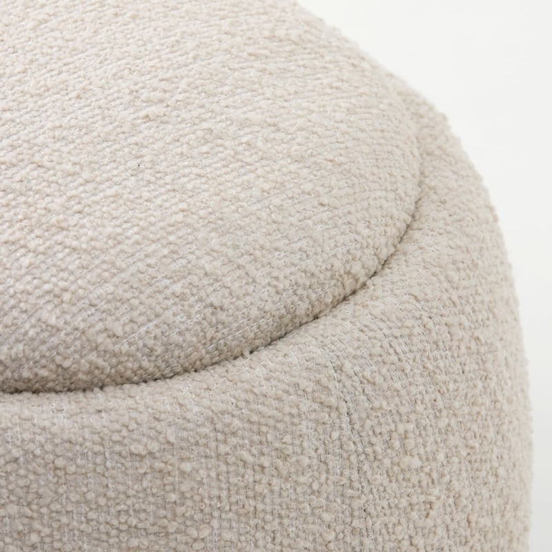Bella Boucle Almond Pill Blanket Box