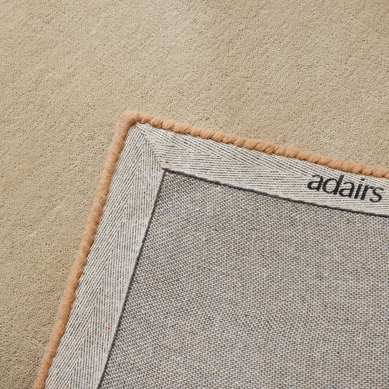 Anna Frame Hand Loomed Earth Wool Rug