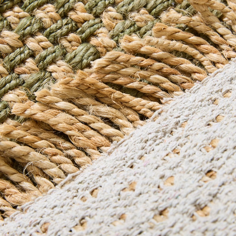 Campus Olive Handwoven Jute Indoor Runner