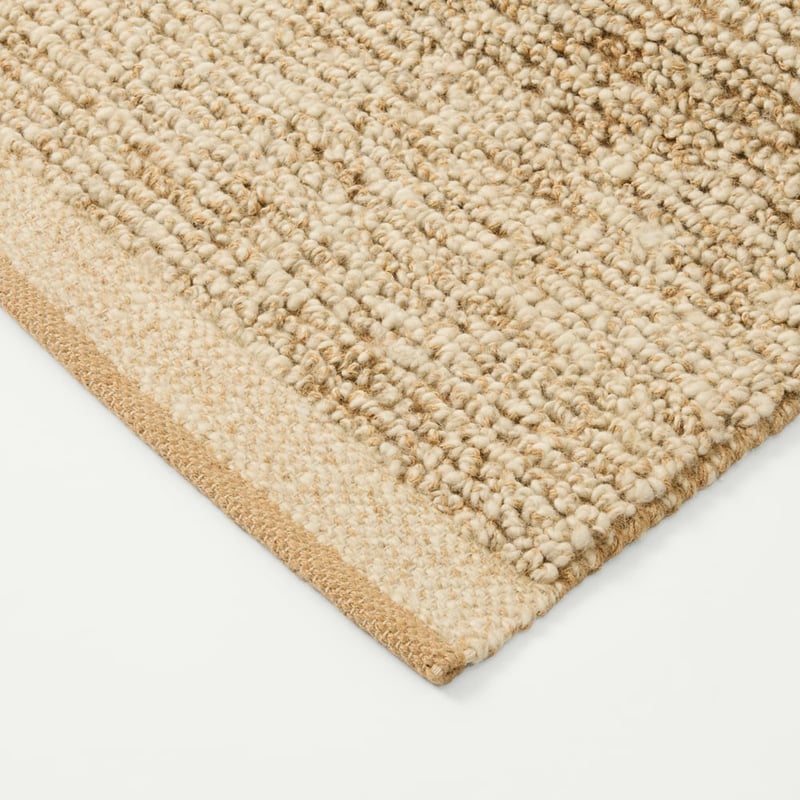 Cruz Ivory Handwoven Wool & Jute Indoor Mat