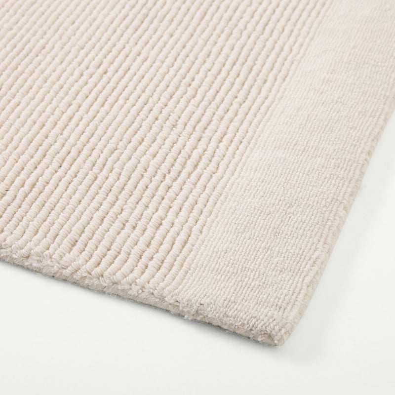 Finn Hand Loomed Natural Wool Rug