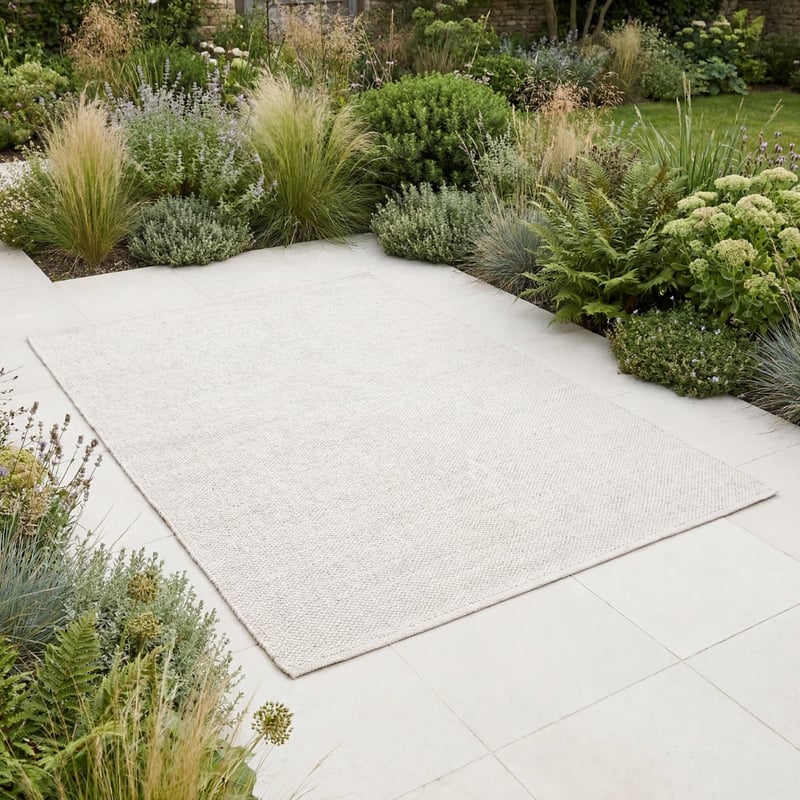 Mesa Natural Woven Recycled PET Indoor & Outdoor Rug