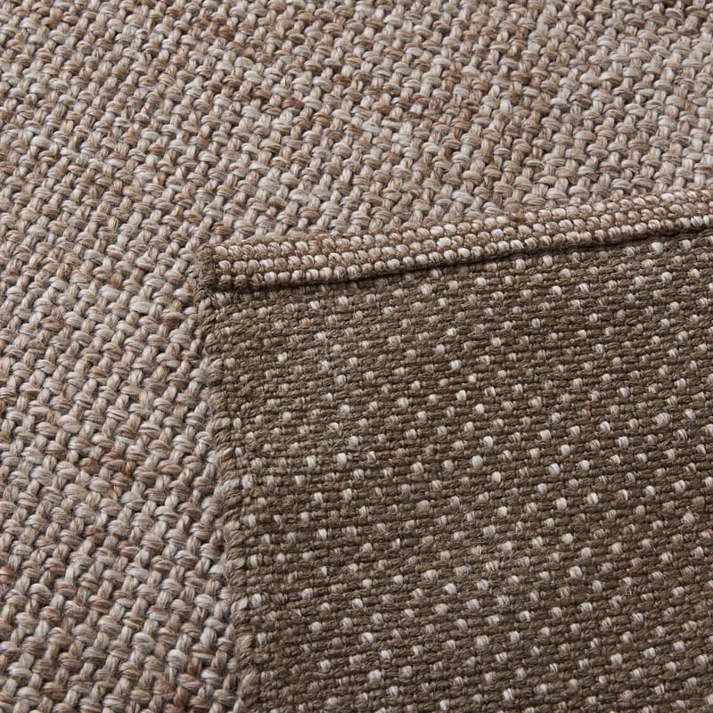 Mesa Chocolate Woven Recycled PET Indoor Outdoor Rug