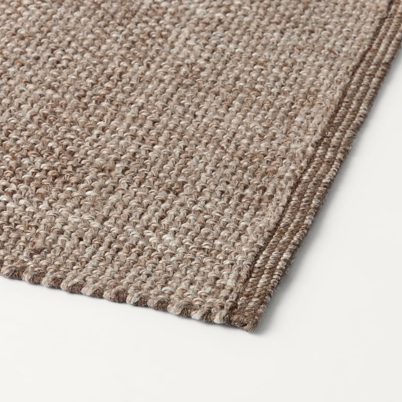 Mesa Chocolate Woven Recycled PET Indoor & Outdoor Wide Mat 