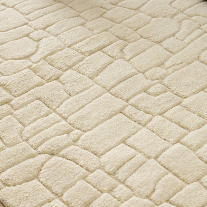 Etta Ivory Hand Knotted Wool Rug