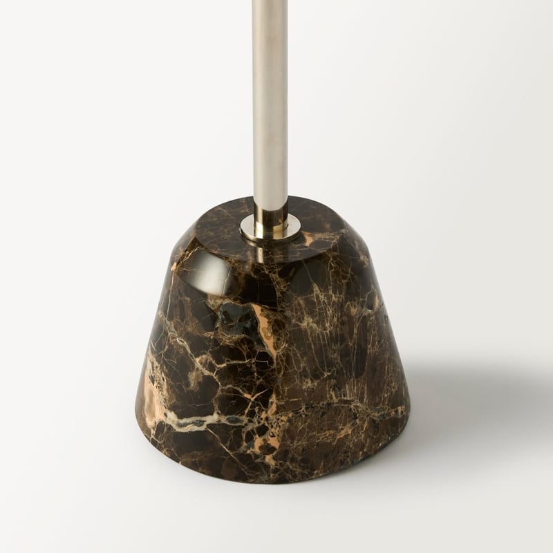 Savoy Dark Chocolate Timber Marble Drinks Table