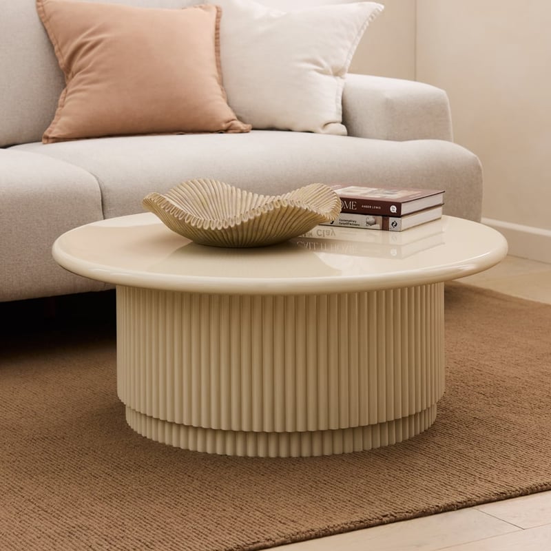 Harper High Gloss Oat Coffee Table