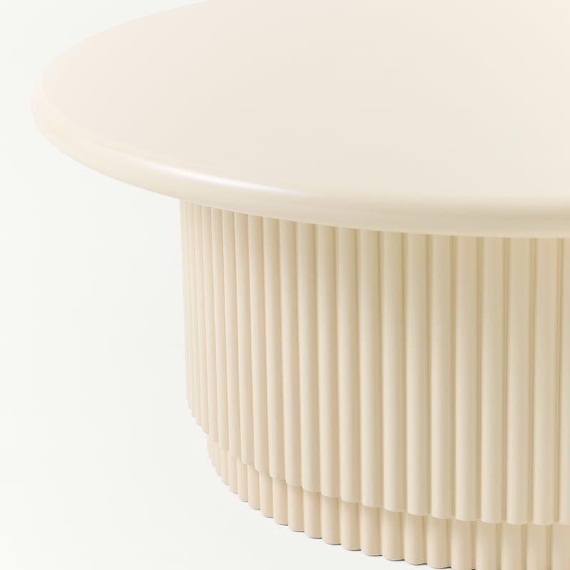 Harper High Gloss Oat Coffee Table