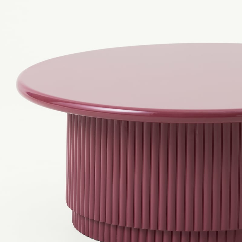 Harper High Gloss Plum Coffee Table