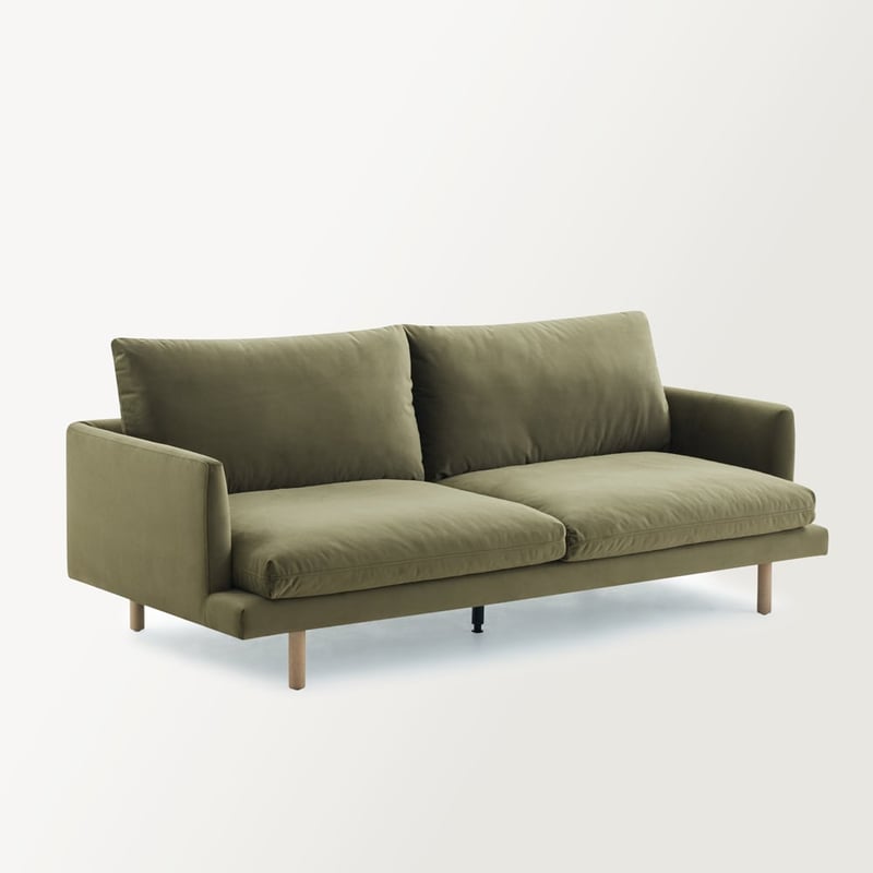 Morrison Olive 3 Seater Sofa