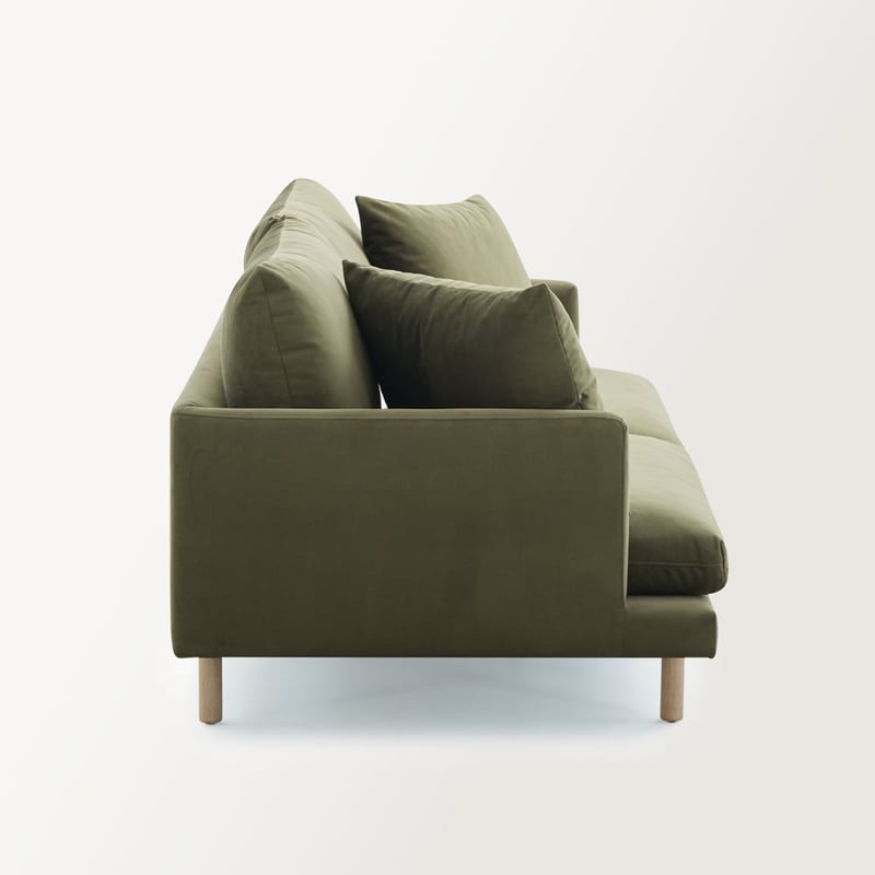 Morrison Olive 3 Seater Sofa