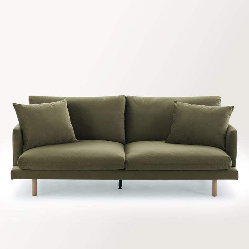 Morrison Olive 3 Seater Sofa