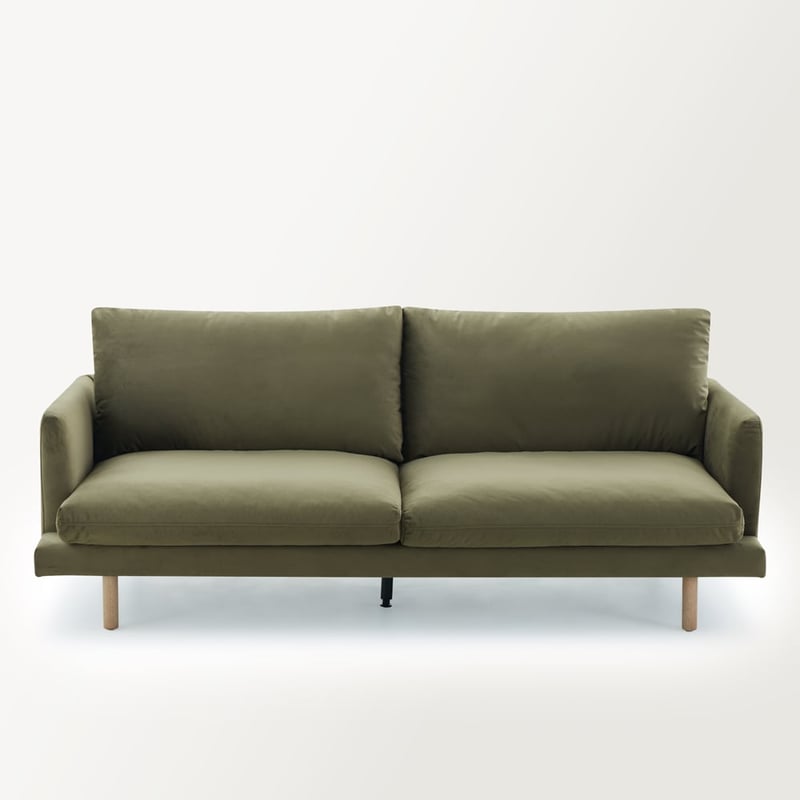 Morrison Olive 3 Seater Sofa