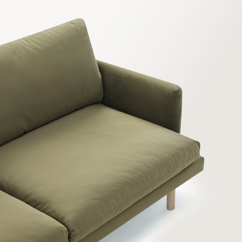 Morrison Olive 3 Seater Sofa