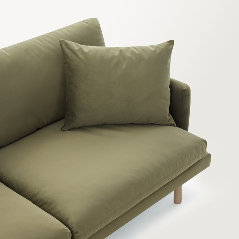 Morrison Olive 3 Seater Sofa