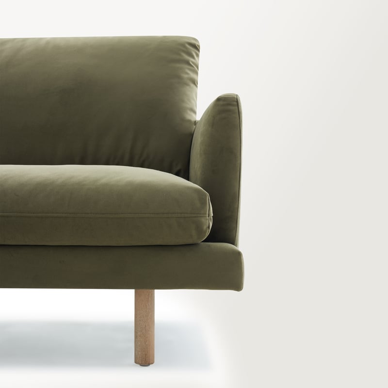 Morrison Olive 3 Seater Sofa