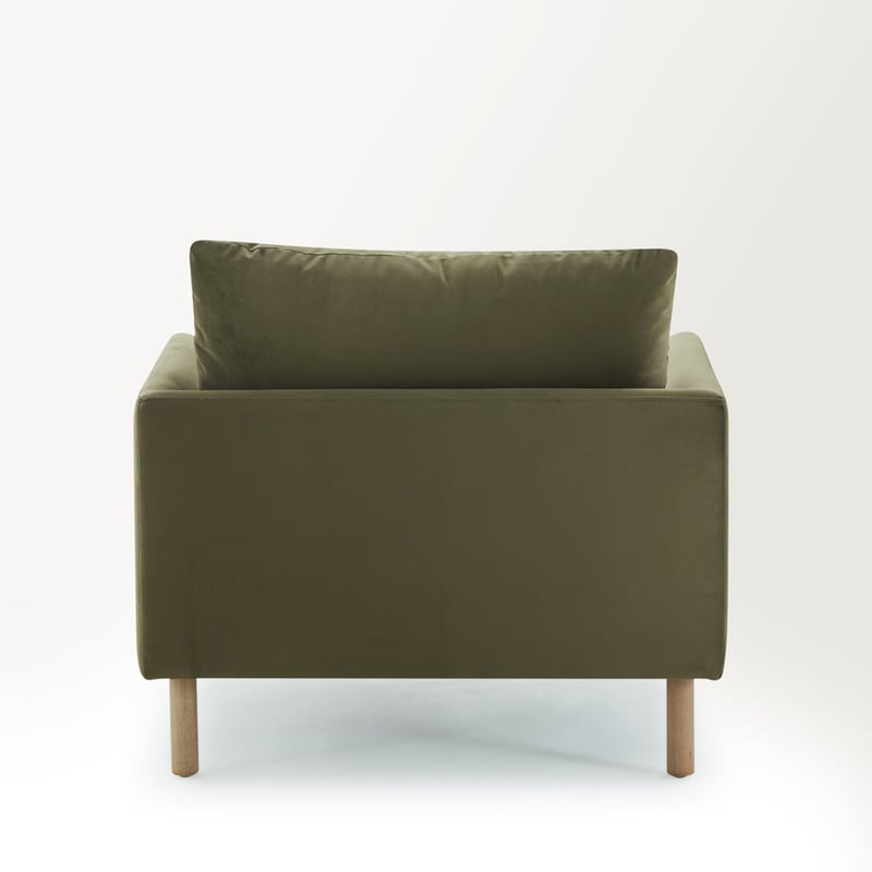 Morrison Olive Armchair