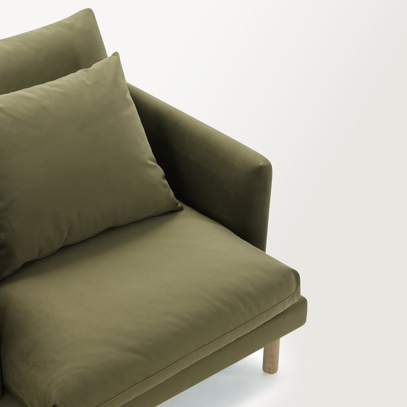 Morrison Olive Armchair