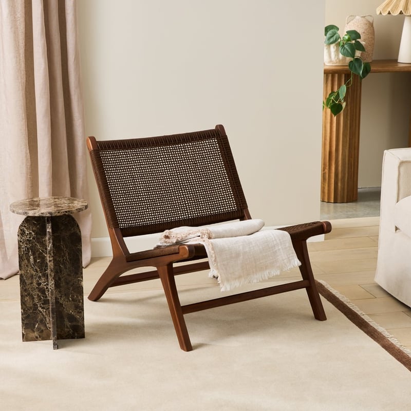 Palmer Walnut Relax Teak Chair