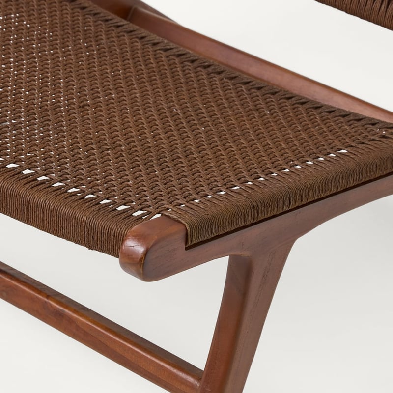 Palmer Walnut Relax Teak Chair